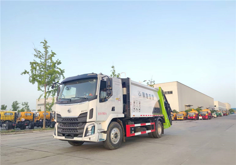 東風柳汽14方壓縮垃圾車