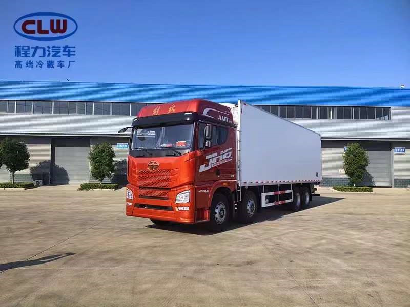 程力解放9.4米冷藏車(chē)